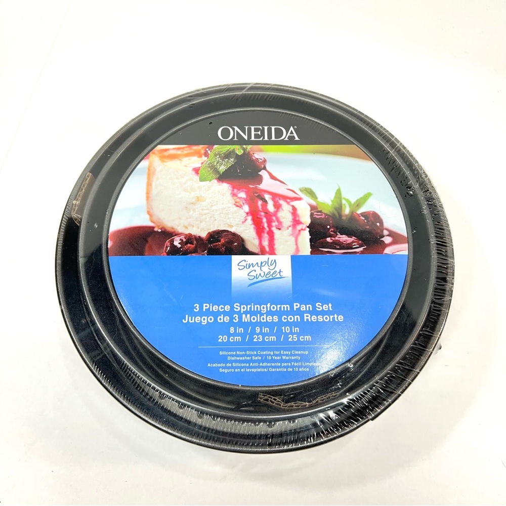 Oneida Springfoam 3 Piece Pan Set New